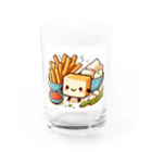 shalify53の揚げ豆腐ちゃん Water Glass :front