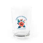 lblのハイビスカス Water Glass :front