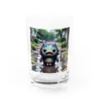 AI妖怪大図鑑の水たまり妖怪　ちゃぷらん Water Glass :front