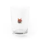 壁かべSHOP・SUZURI店のお目覚めの顔 Water Glass :front