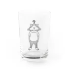 YUICHI design shopのハンガー猫 Water Glass :front