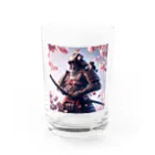 日本文化デザインショップの「侍スピリット」プレミアム侍Tシャツ Water Glass :front