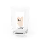 renayan0609の昨日見た犬 Water Glass :front