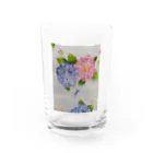 yurisacinの紫陽花 Water Glass :front