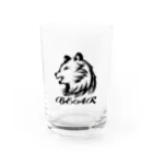 chicodeza by suzuriのベアー　トライバル Water Glass :front