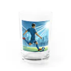 GUNSUNのサッカー Water Glass :front