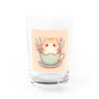 leo_leonのキュートな猫 Water Glass :front