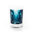 T-Tの海底都市 Water Glass :front