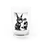 T_yama0429の僕はペット Water Glass :front