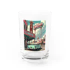 がーるずしょっぷのVintage American City Water Glass :front