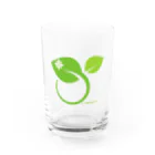 はる_社務所の新緑 Water Glass :front