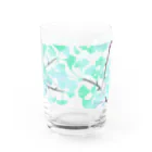 斗巳【キメラ鉛筆】のLSDイチョウ　ミント Water Glass :front