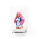 ヴィヴィオのサッカー Water Glass :front