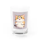 hide4591の太っちょ猫ボチャ！ Water Glass :front