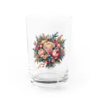 riotriffs_punksの花束 Water Glass :front