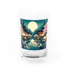 癒しの部屋の和モダンな風景 Water Glass :front