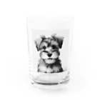 POOどるのミニシュナ Water Glass :front