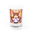 kabasの占えるかな Water Glass :front