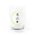 noririnoの米沢牛グッツ Water Glass :front