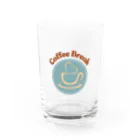 kanoh_artの「coffee break 」ワンポイントTシャツ Water Glass :front