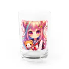 SWQAの可愛い女の子 Water Glass :front