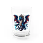 アミュペンのどこか空想的で美しい存在「ドラゴン」 Water Glass :front