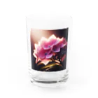 su-toの6月3日の誕生花　紫陽花 Water Glass :front