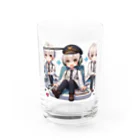 SWQAのドクターヘリ Water Glass :front