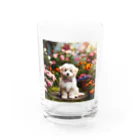 鈴木敏夫のはなを見るわんちゃんー Water Glass :front