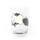 FURONEKOのへそ天ニッセくん Water Glass :front