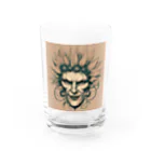 Koutan landの向日葵devil Water Glass :front