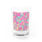 tleflower のFlower Water Glass :front