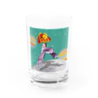 ERiMARi'SHOPのPoppin'エメラルドグリーン Water Glass :front