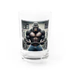 maronchoのゴリマッチョ Water Glass :front