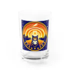 猫猫’ズのMeow University シリーズ【星】 Water Glass :front