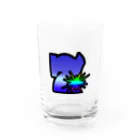HirockDesignJapanのパチンコ、パチスロTシャツ＠青７図柄 グラス前面
