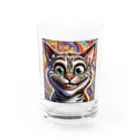 crazy_x_crazyのクレイジーキャット Water Glass :front