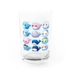 わくわく海の雑貨屋のにこにこクジラコレクション Water Glass :front