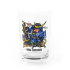 freehandの伊達　政宗 Water Glass :front