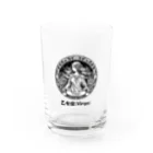 keystoneの乙女座(Virgo) Water Glass :front