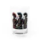 riotriffs_punksのサムライパンクス Water Glass :front