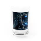 suzuri18026のドラゴンアーマー Water Glass :front