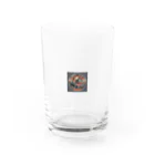 jill_33のくるま Water Glass :front