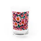 OTIRUBUTUBUTUの赤い花 Water Glass :front