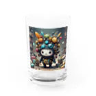 AI妖怪大図鑑のがらくた妖怪　屑魔（くずま） Water Glass :front