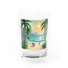 Paradise ExploreのPalm Breeze Bliss Water Glass :front