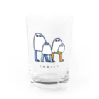 chika_shirakawaの謎のメジェド様ファミリー Water Glass :front