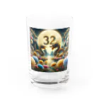 29 dragonのdrgonnumeber32 Water Glass :front