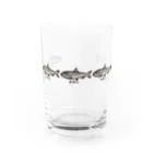 猫屋/shopnekonoko/ねこやのいわし Water Glass :front