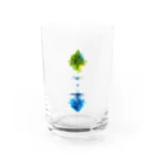 Chi3の生命の水 クリーンウォーターの未来 Water Glass :front